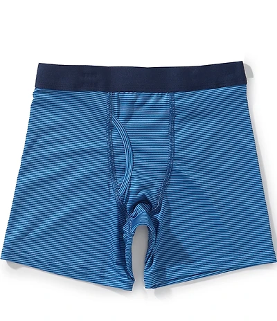 Class Club Big Boys Stripe Modal Boxer Briefs