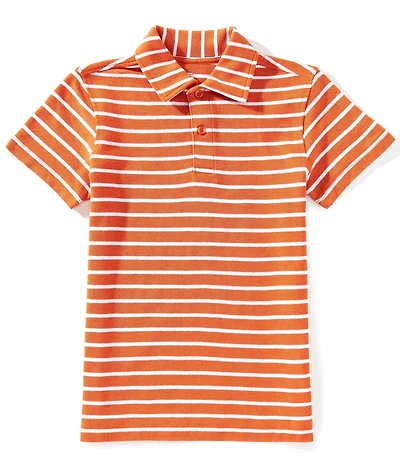 Class Club Big Boys Stripe Pique Polo Shirt