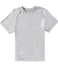 Class Club Big Boys Synthetic Raglan Baseball Short Sleeve T-Shirt