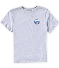 Class Club Big Boys USA Soccer Graphic Short Sleeve T-Shirt