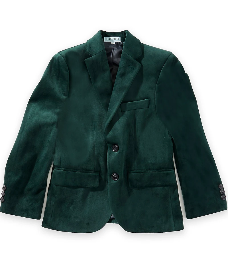 Class Club Big Boys Velvet Blazer