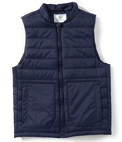 Class Club Big Boys Zip Front Puffer Vest