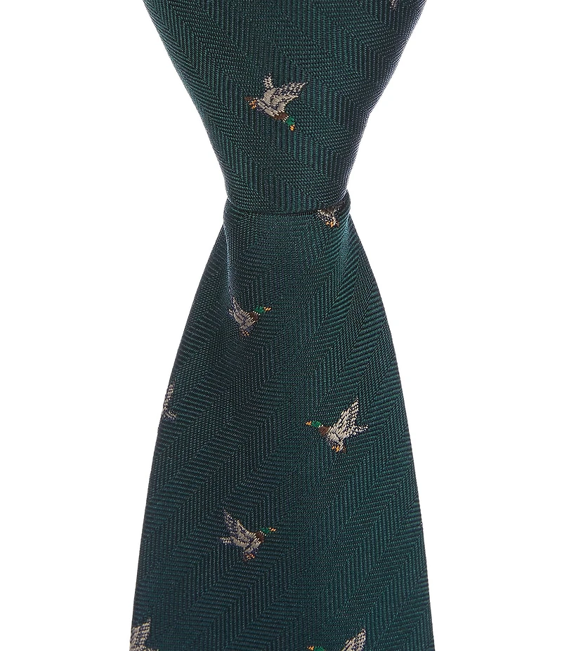 Class Club Boys 14#double; Duck Jacquard Tie