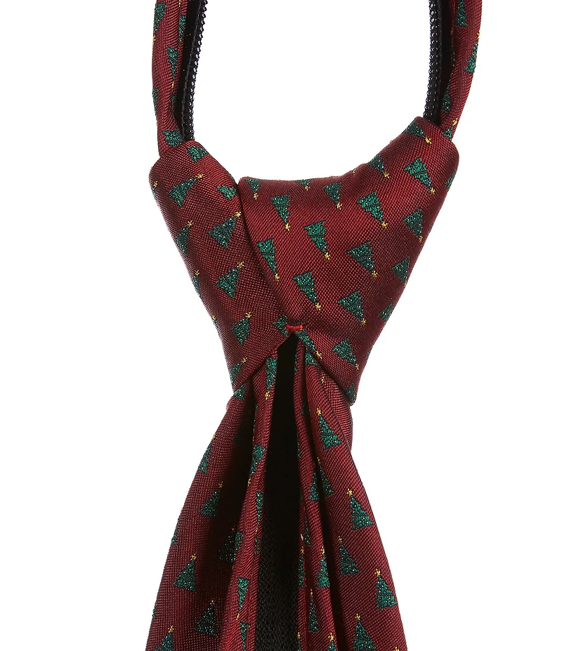 Class Club Boys 14#double; Tree Printed Tie