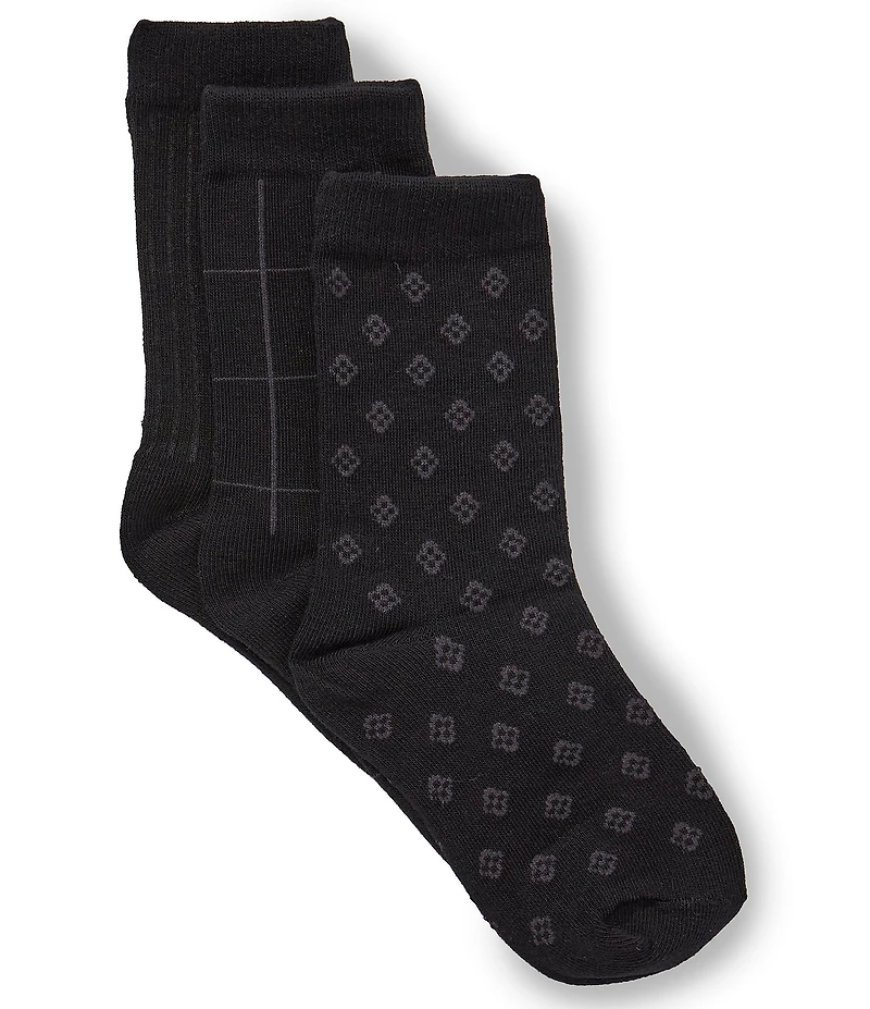 Class Club Boys 3-Pack Fashion Dress Socks