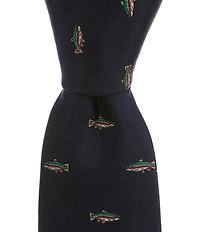 Class Club Boys 50#double; Jacquard Trout Tie