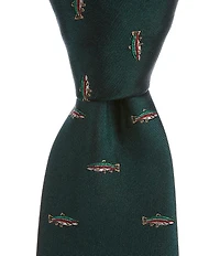 Class Club Boys 50#double; Jacquard Trout Tie