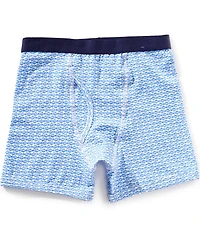 Class Club Boys Fish Print Boxer Briefs