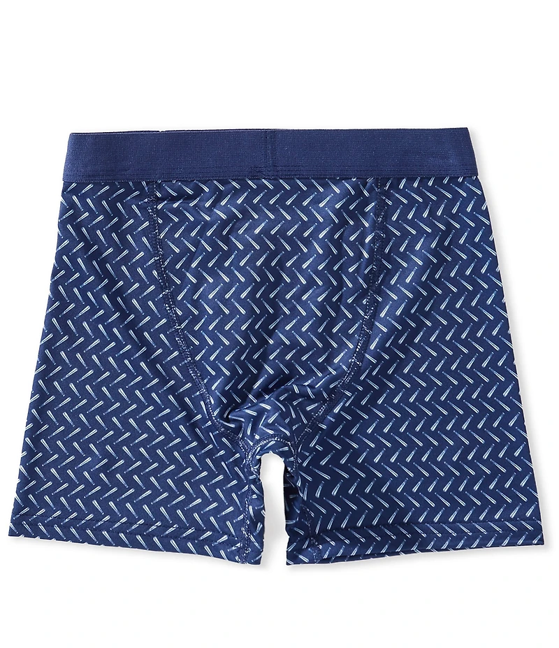 Class Club Boys Baseball Bat Print Boxer Brief