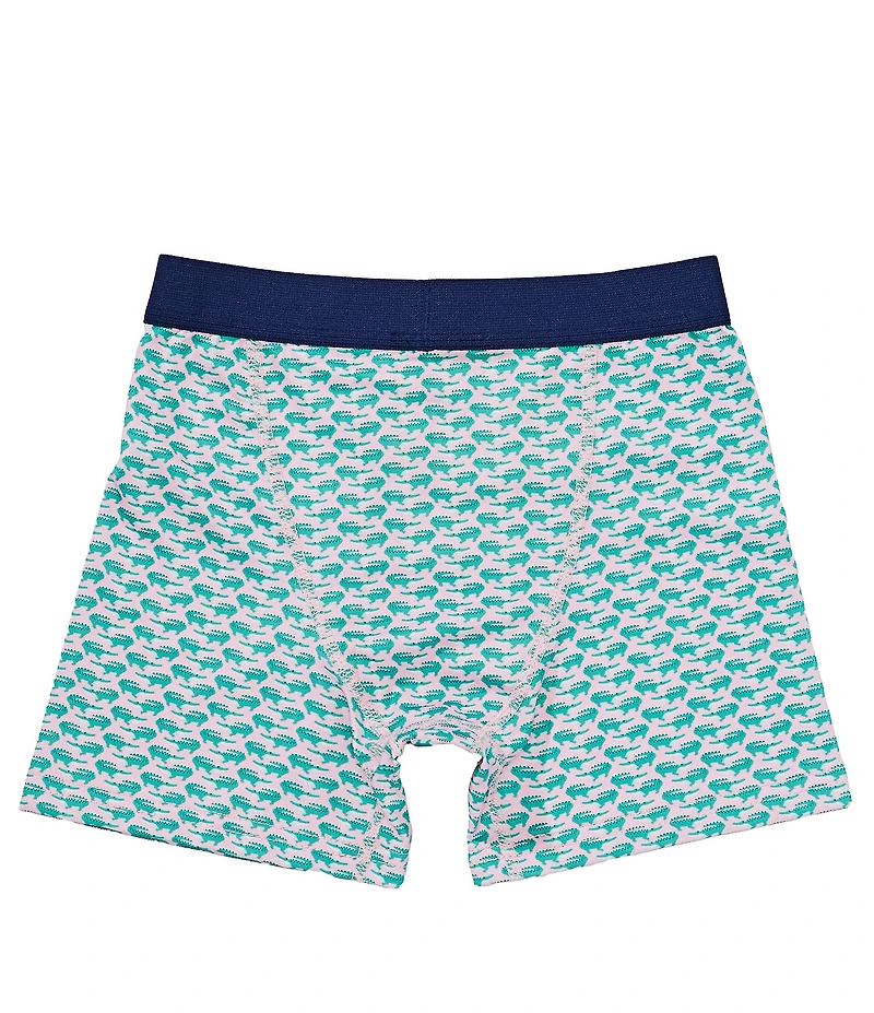 Class Club Boys Gator Print Boxer Brief