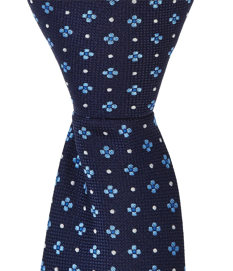 Class Club Boys Neat Pattern 14#double; Zipper Tie