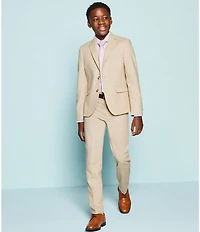 Class Club Boys Neat Print Silk 50#double; Tie