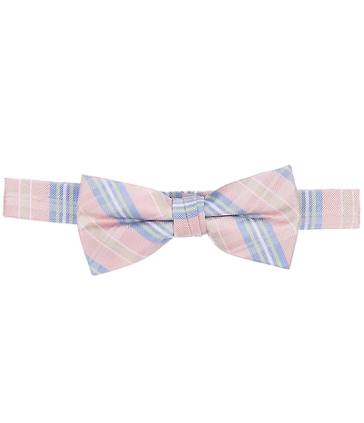 Class Club Boys Plaid Velcro Bow Tie