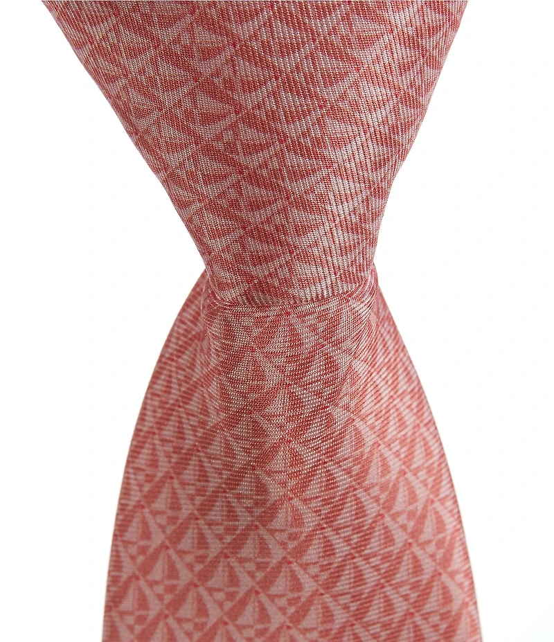 Class Club Boys Sailboat Print 14#double; Zipper Tie