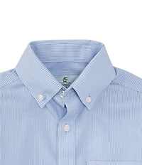 Class Club Little Boys Long-Sleeve Non-Iron Micro Stripe Shirt