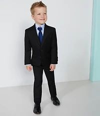 Class Club Little Boys Long-Sleeve Non-Iron Micro Stripe Shirt