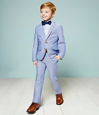 Class Club Little Boys Chambray Dress Pants