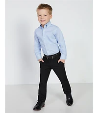 Class Club Little Boys Flat Front Dress Pants