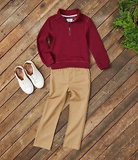 Class Club Little Boys Modern Fit Comfort Stretch Synthetic Pants