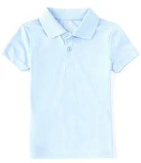 Class Club Little Boys Short Sleeve Pique Polo Shirt