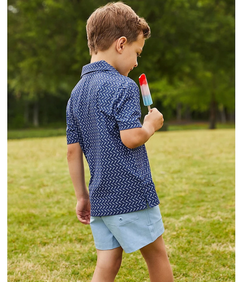 Class Club Little Boys Synthetic Pull-On Shorts