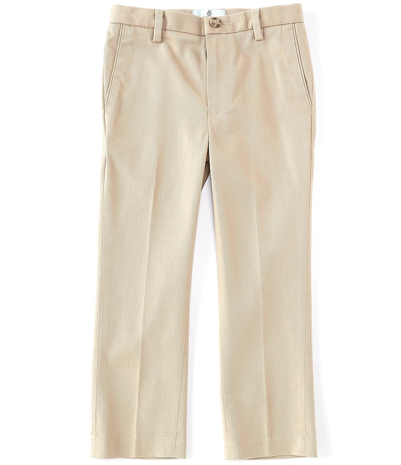 Class Club Little Boys Non-Iron Stretch Twill Pant