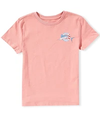 Class Club Little Boys Americana Swordfish Graphic Short Sleeve T-Shirt