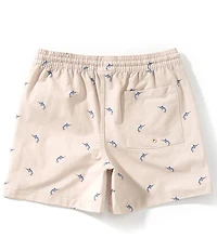 Class Club Little Boys Americana Swordfish Print Shorts