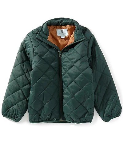 Class Club Little Boys Diamond Quilted Puffer