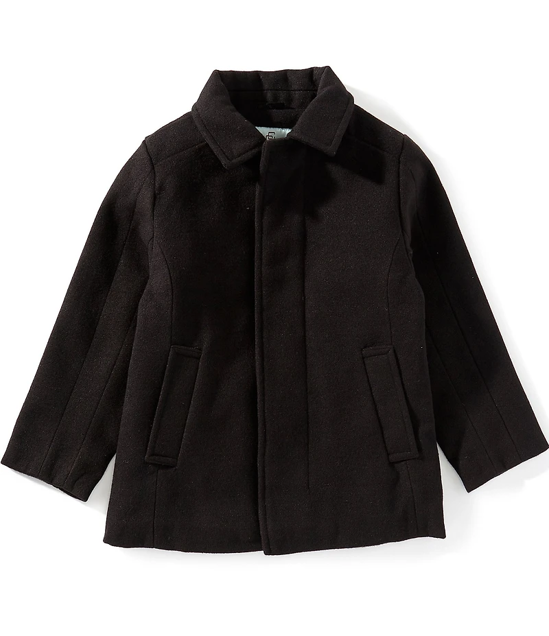 Class Club Little Boys Faux Wool Car Coat
