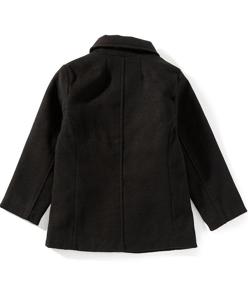 Class Club Little Boys Faux Wool Car Coat