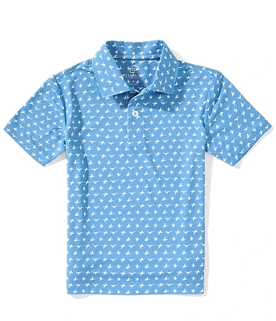 Class Club Little Boys Flying Duck Synthetic Polo Shirt