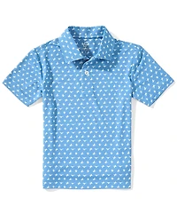 Class Club Little Boys Flying Duck Synthetic Polo Shirt