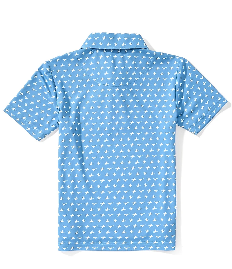 Class Club Little Boys Flying Duck Synthetic Polo Shirt