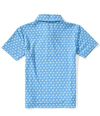 Class Club Little Boys Flying Duck Synthetic Polo Shirt