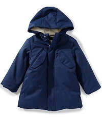Class Club Little Boys Fur Lined Coat