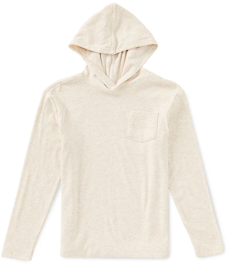Class Club Little Boys Long Sleeve Performance Stretch Knit Hoodie