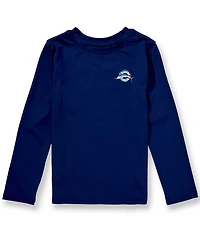 Class Club Little Boys Long Sleeve Swordfish Americana Graphic Rashguard