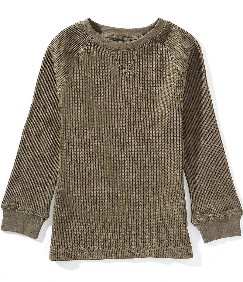 Class Club Little Boys Long Sleeve Thermal Crew Neck Top