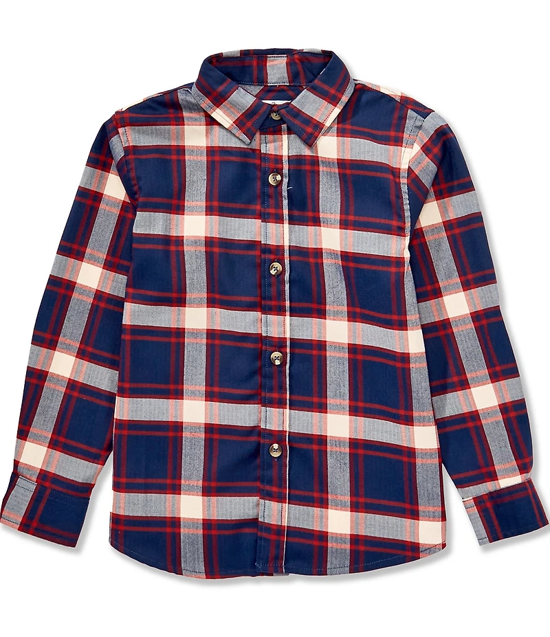 Class Club Little Boys Med Plaid Sportshirt