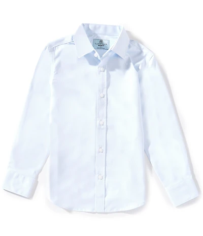 Class Club Little Boys Micro Grid Shirt