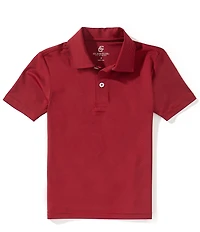 Class Club Little Boys Micro Stripe Synthetic Polo Shirt
