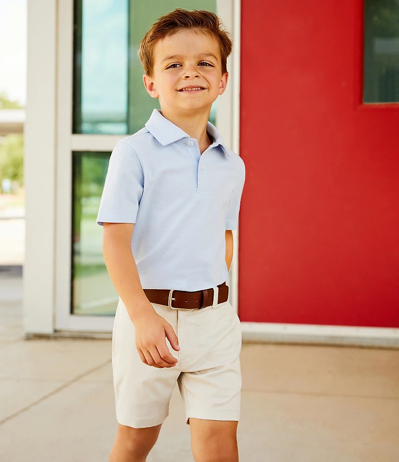 Class Club Little Boys Pique Polo Shirt