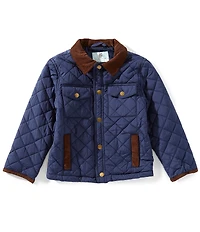 Class Club Little Boys Quilted Barn Coat