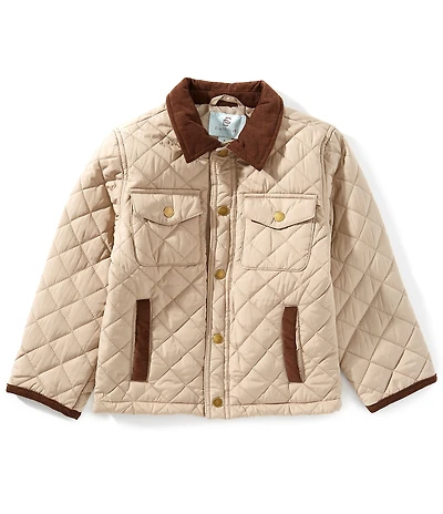 Class Club Little Boys Quilted Barn Coat