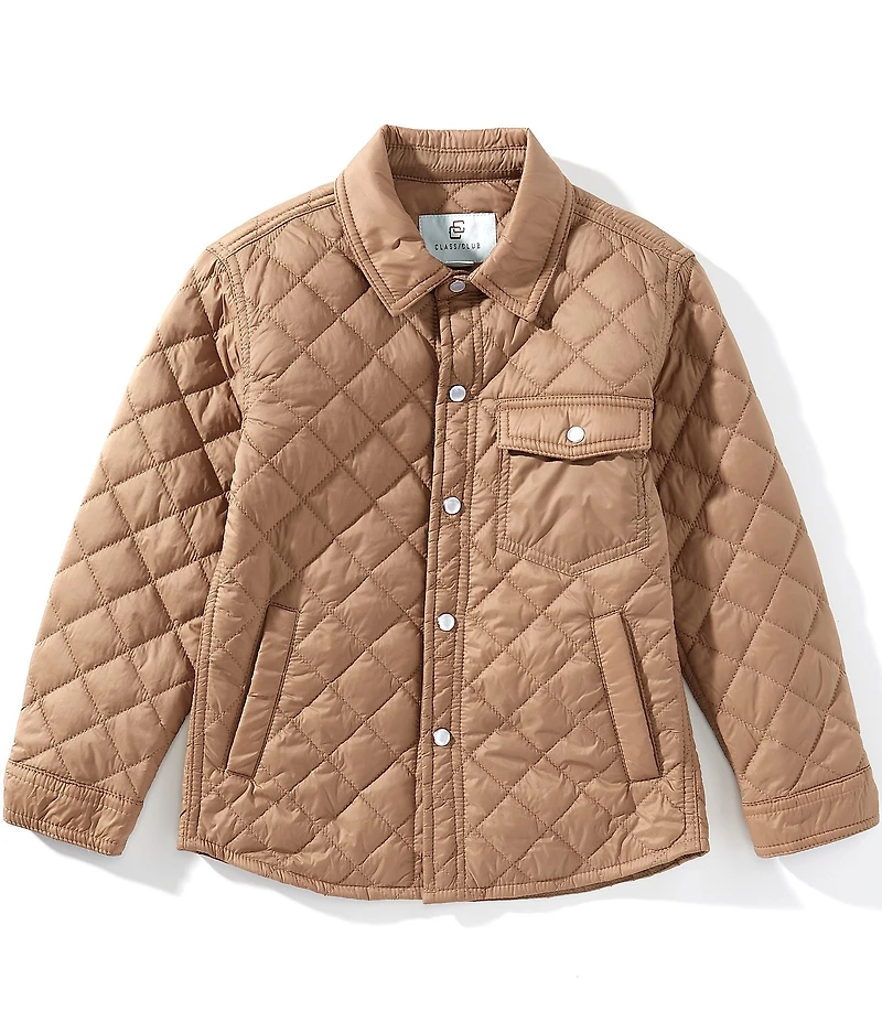 Class Club Little Boys Quilted Shacket
