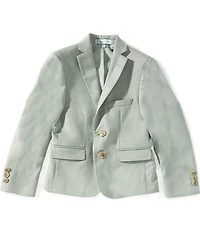 Class Club Little Boys Sage Linen Jacket