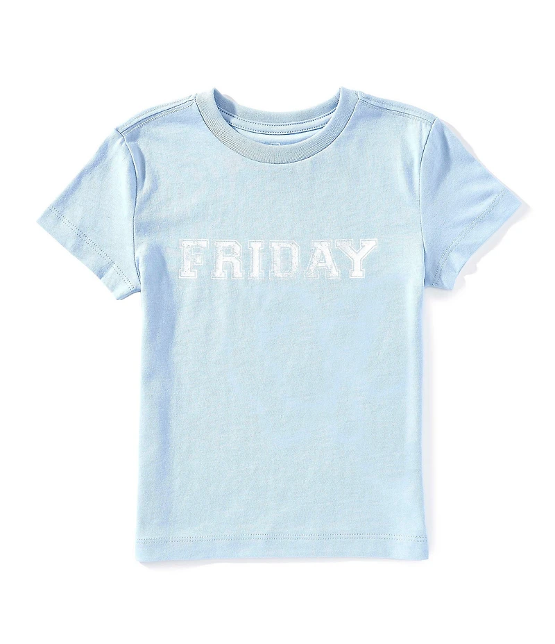 Class Club Little Boys Tigers Helmet Crew Neck Short Sleeve Graphic T-Shirt