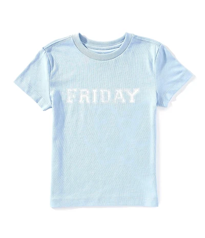 Class Club Little Boys Tigers Helmet Crew Neck Short Sleeve Graphic T-Shirt