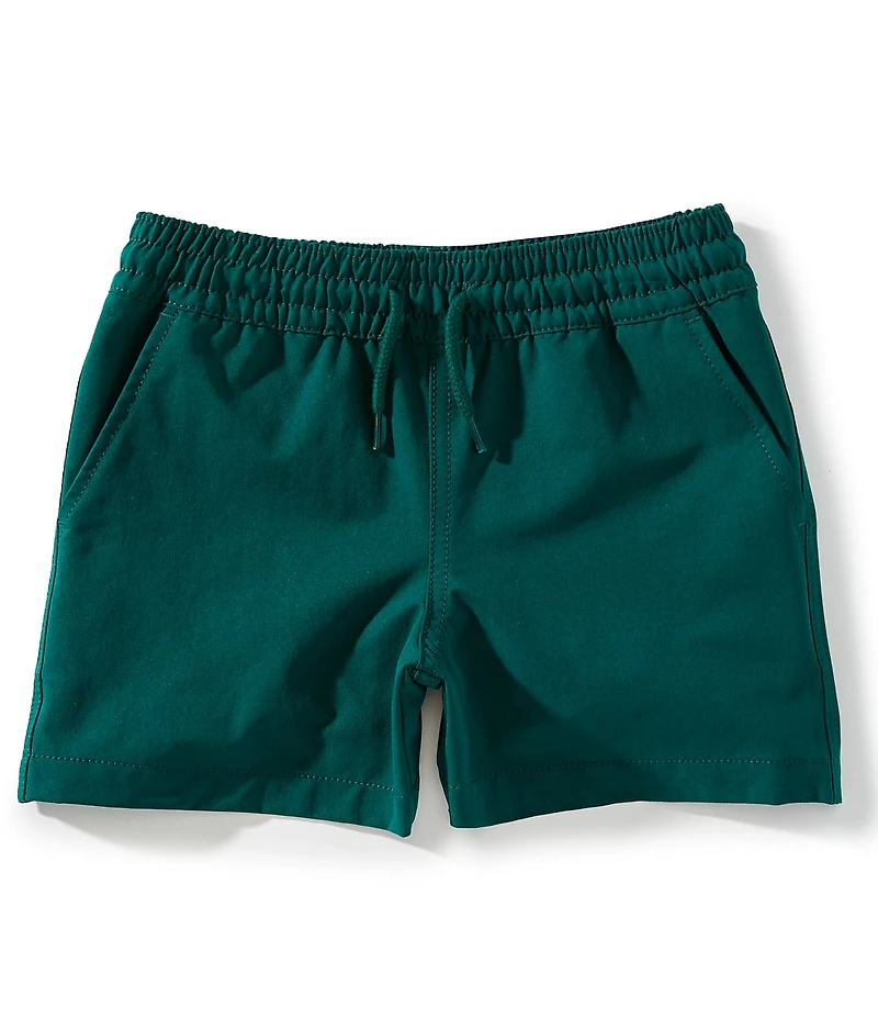 Class Club Little Boys Twill Synthetic Pull-On Shorts